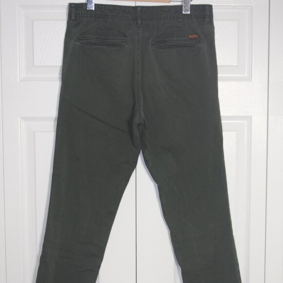 Jack and Jones slim 31x34 forest green chinos - Picture 3 of 4